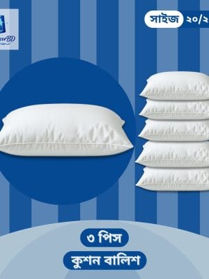 20/20 Size Cushion Pillow 5 Piece Combo