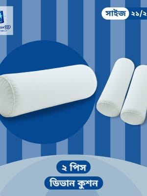 21/21 Size Divan Cushion Pillow 2 Piece Combo